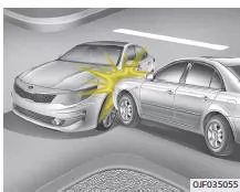 Fiat Panda. Bedingungen, unter denen Airbags nicht ausgelöst werden